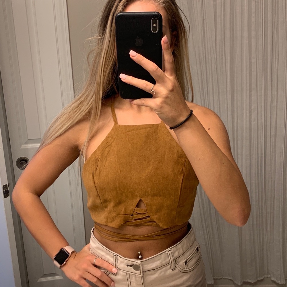 Crop Top with waist tie